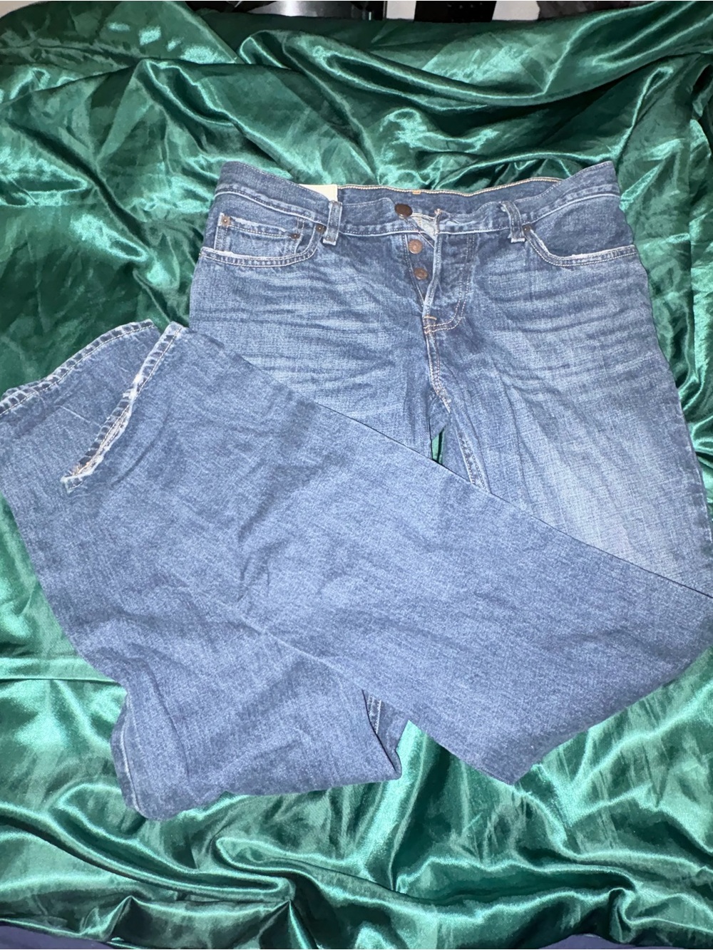 Hollister Classic Blue Straight Leg Women's Jeans